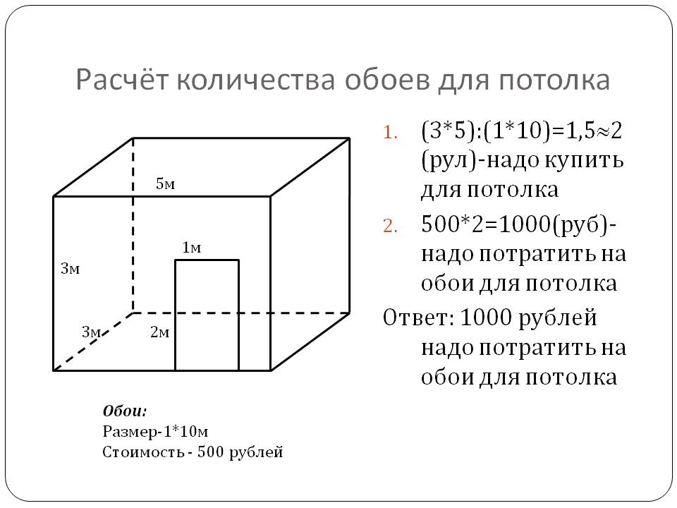 Как рассчитать обои - пошаговая инструкция как точно определить необходимое количество обоев