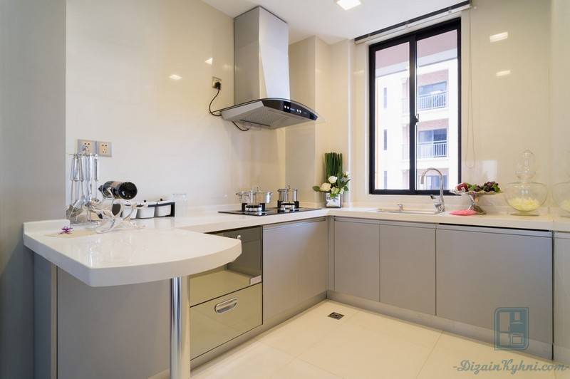 Кухня без верхних шкафов — особенности дизайна одноярусной кухни