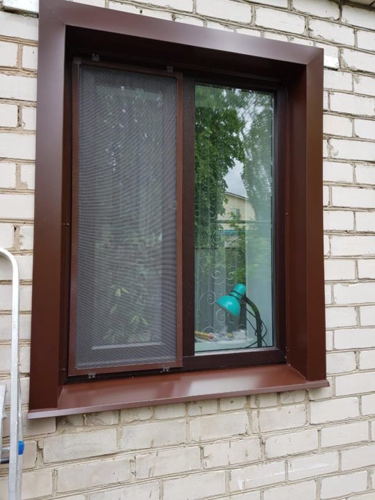 Металлические откосы на окна  преимущества, особенности - все про гипсокартон