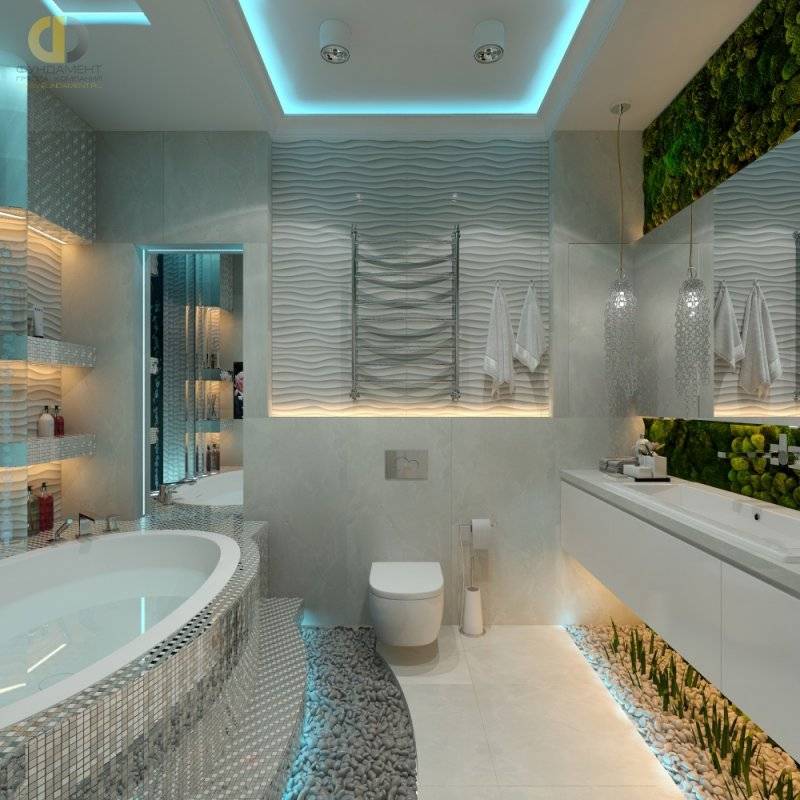 Современный дизайн ванной комнаты: совмещаем красоту и комфорт
