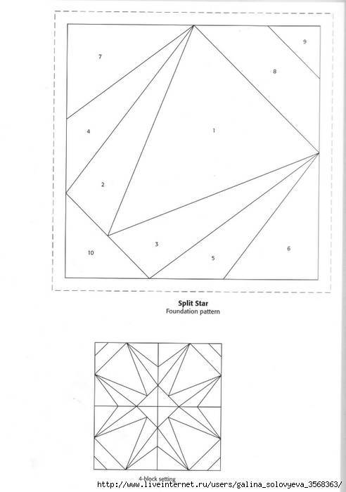 Английский пэчворк схемы и шаблоны