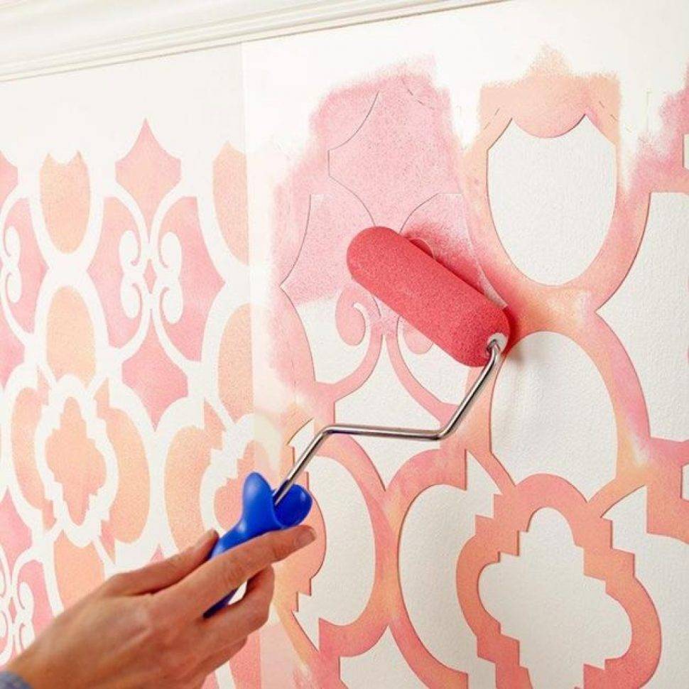 Трафареты для стен под покраску: эксклюзивный дизайн - легко