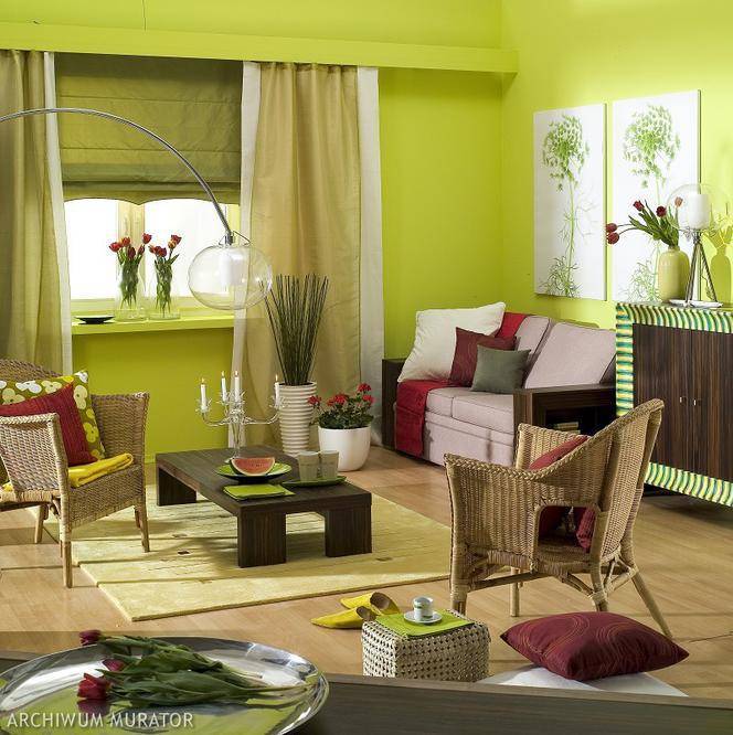 Зеленый диван в интерьере гостиной, темно-изумрудный - 25 фото