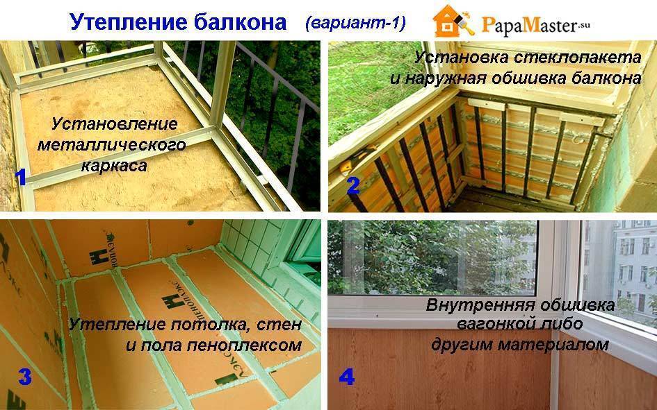 Отделка балкона своими руками (пошаговая инструкция + 23 фото)