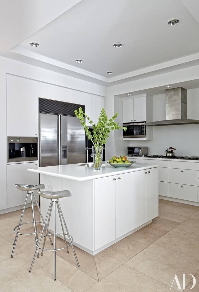 Белая кухня: правила оформления кухни белого цвета, реальные фото