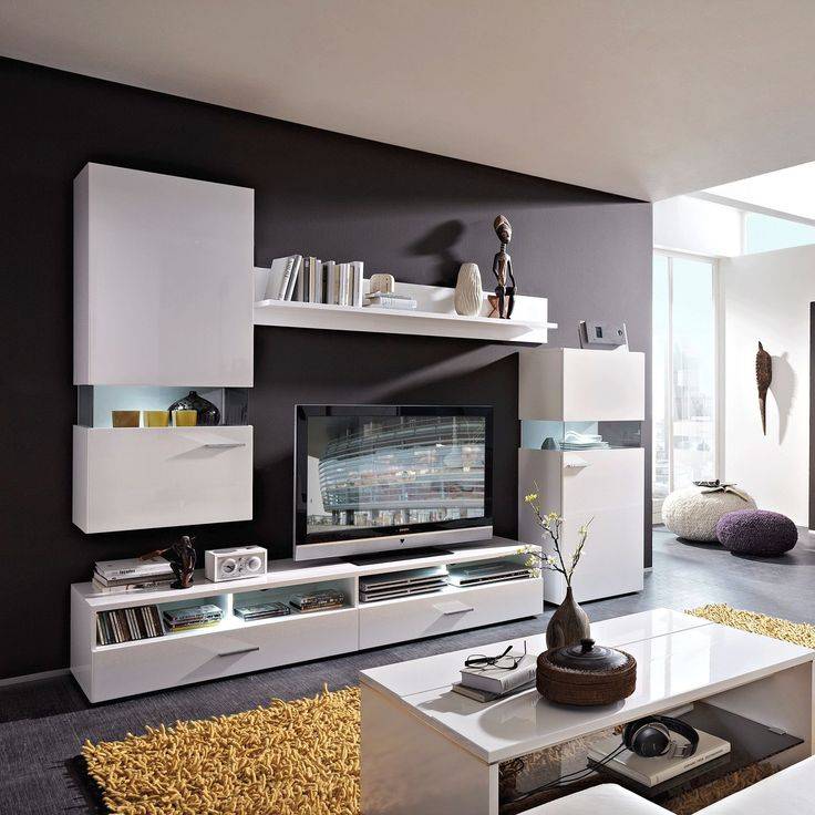 Какую мебель выбрать для гостиной в современном стиле: корпусная мебель для гостиных + фото