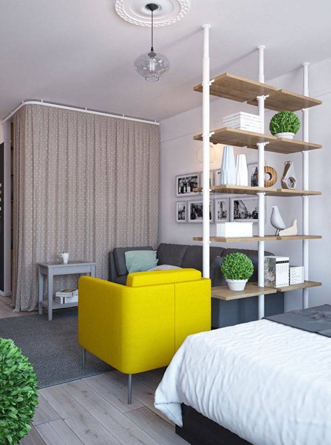 Спальня-гостиная: реальный пример, как сочетать два интерьера. фото готового дизайна и новинок 2020 года