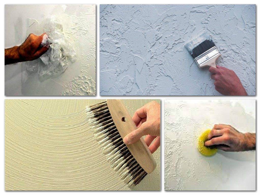 Как нанести декоративную штукатурку: как правильно наносить на стены