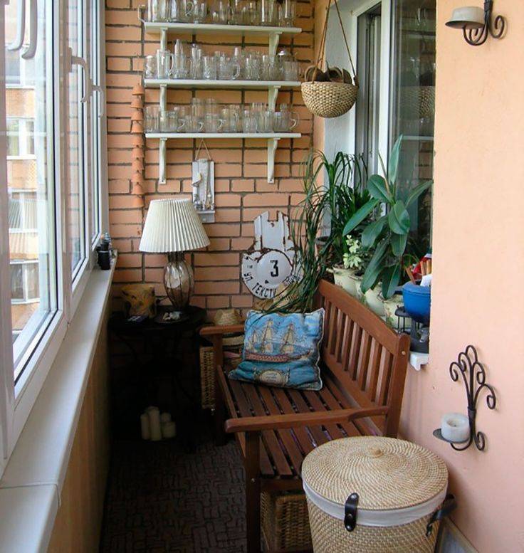 Дизайн балкона и лоджии (отделка, обшивка,декор): 150+ фото