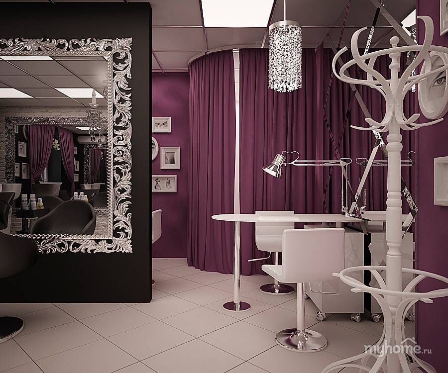 Дизайн салона красоты: принципы оформления, 75 реальных фото