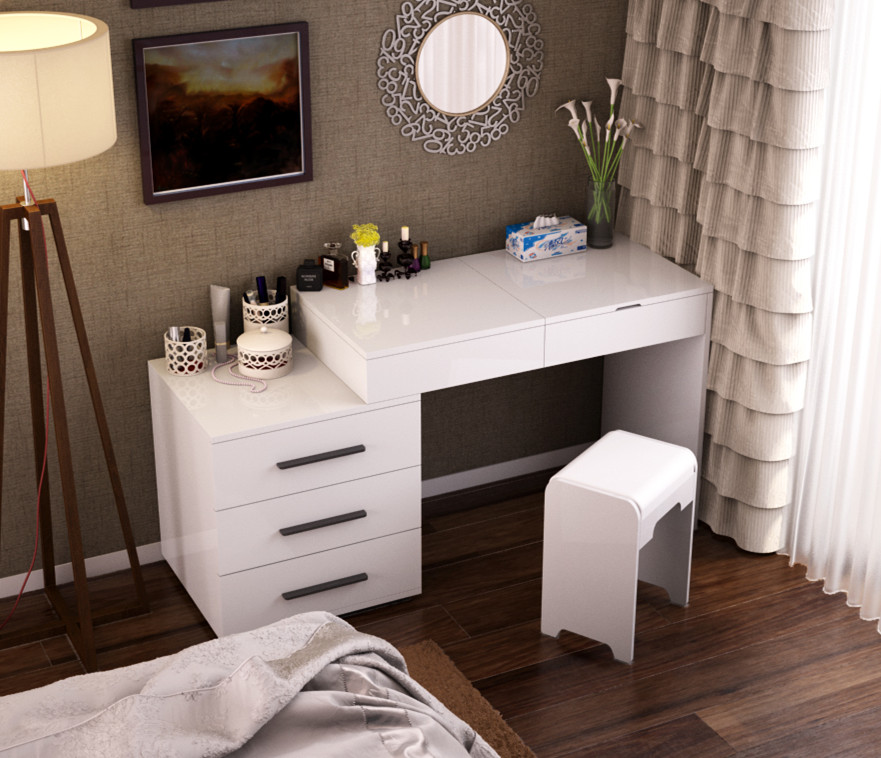 Туалетный столик с зеркалом: удобная, модная и красивая мебель для дома – советы по ремонту