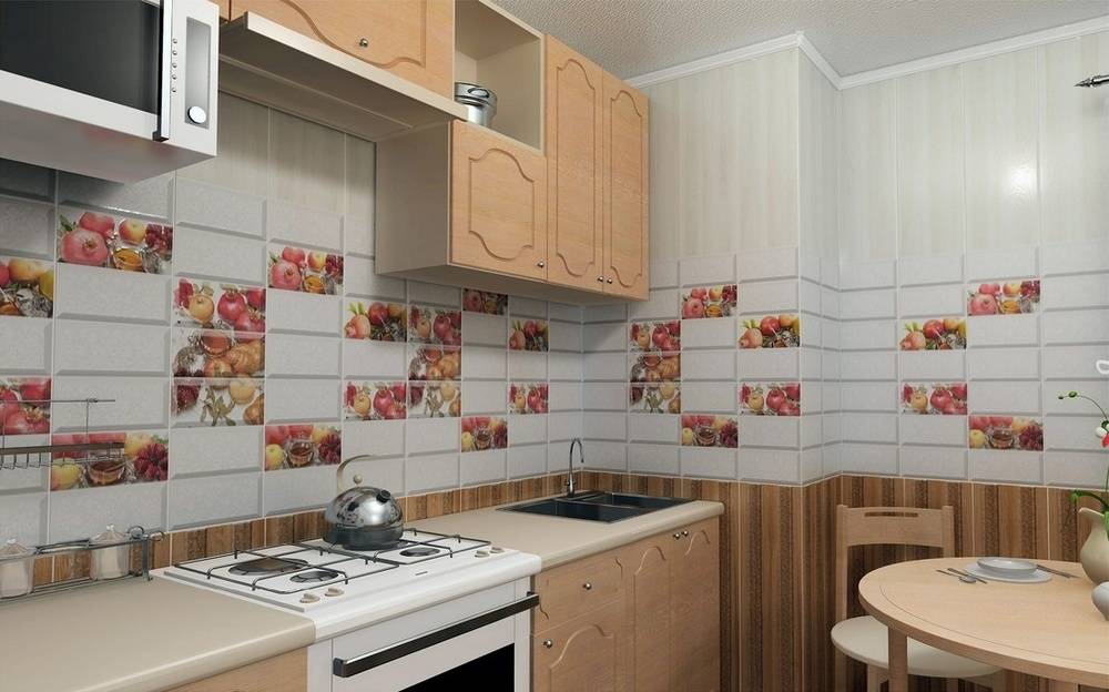 Пластиковые панели для кухни (51 фото): стеновые конструкции, изделия на фартук, как установить, видео и фото