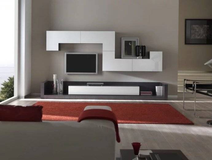 Какие существуют варианты мебели в современном стиле для гостиной