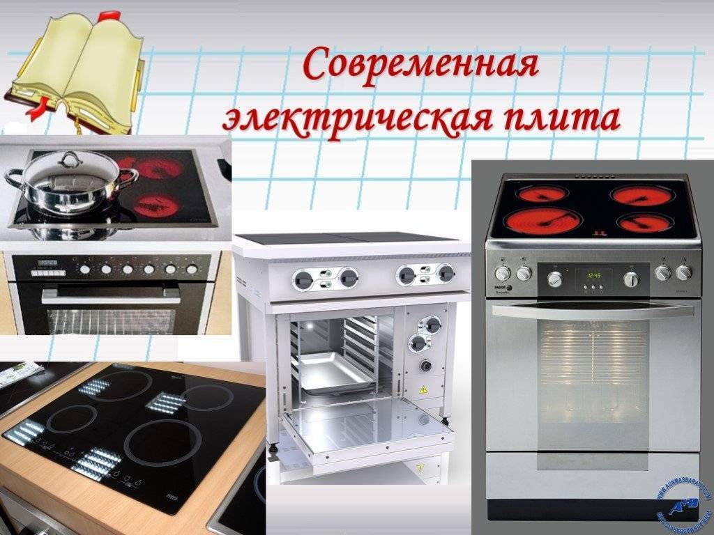 Какие бывают виды электрических плит для кухни: особенности, разновидности, советы по выбору, фото.