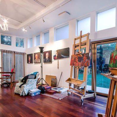 Создаем интерьер полноценной студии: 70 идей рабочего места художника и мастерской в доме - «декор» » «дизайна интерьера»