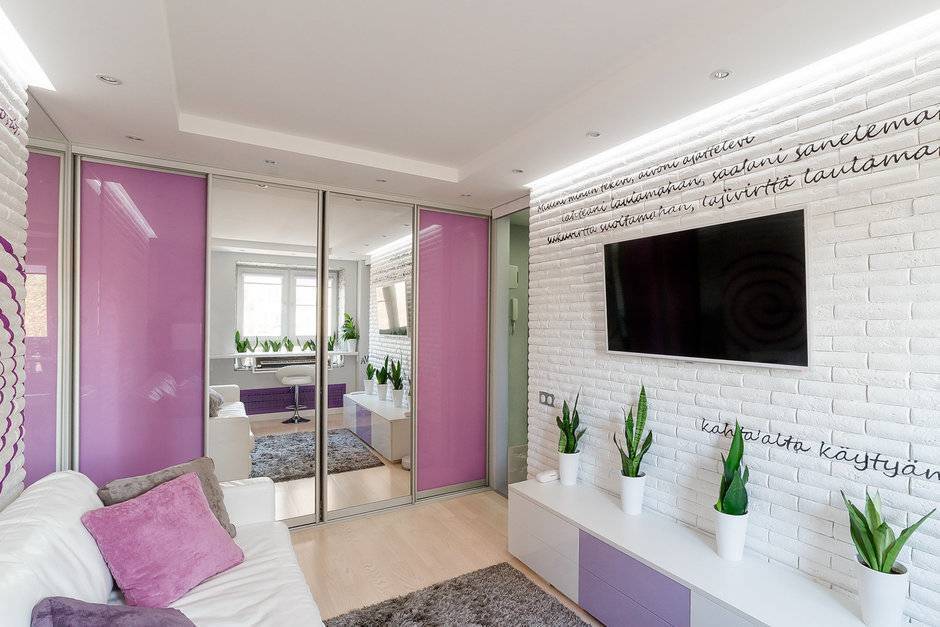 Дизайн маленькой квартиры - фото модных идей оформления интерьера