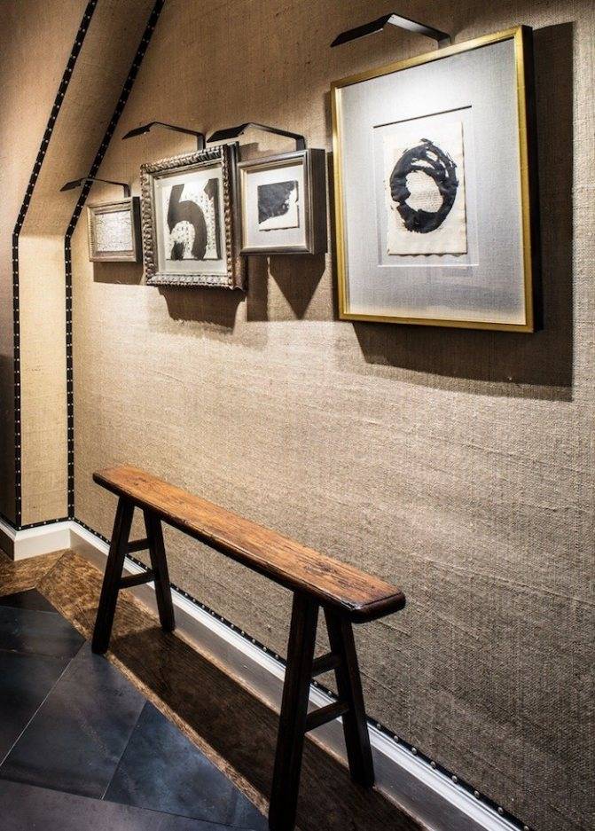 Мешковина в современном интерьере: 50 оригинальных фото декорирования дома своими руками