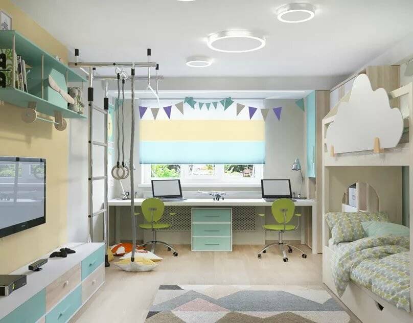 Дизайн маленькой детской — как обустроить комнату для ребёнка