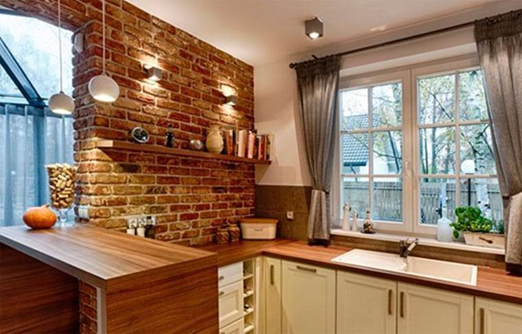 Актуальные варианты отделки на кухне: как отделать стены с использованием различных отделочных материалов