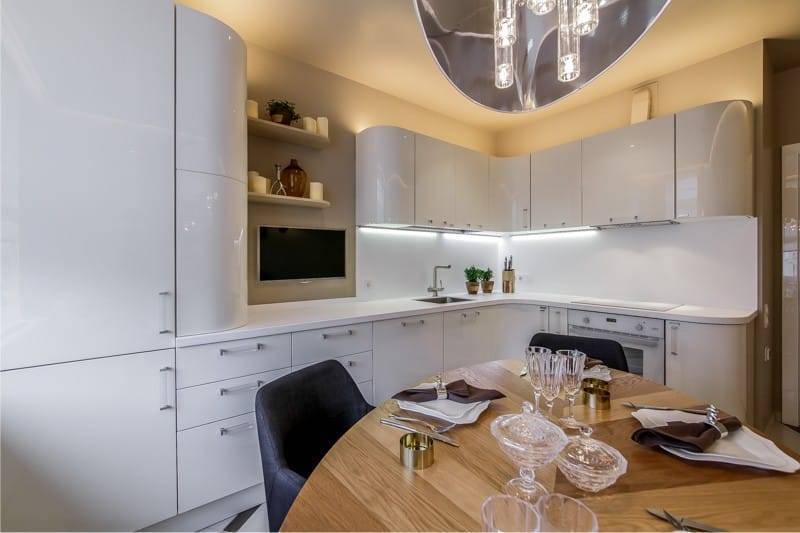 Кухня 16 кв. м. — 120 фото эксклюзивных вариантов дизайна, планировки и зонирования в кухне