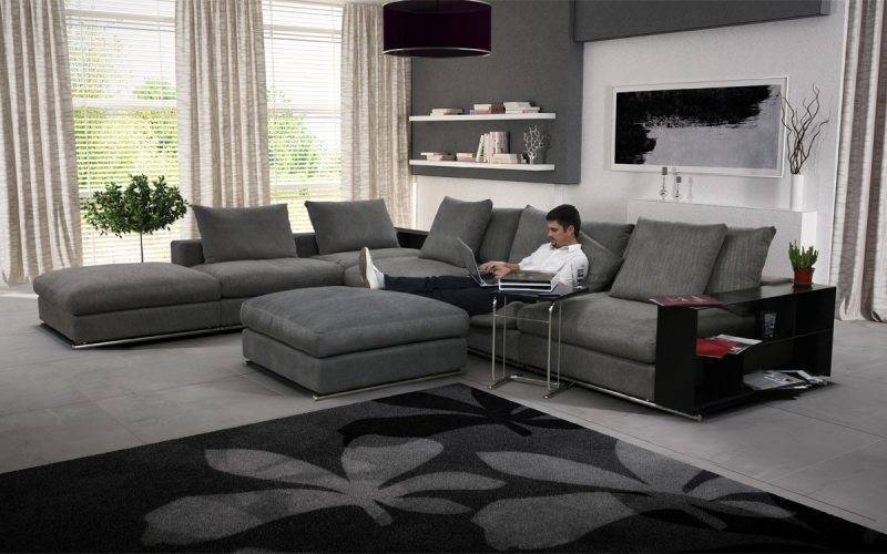 Гибкая система: как выбрать модульные диваны для гостиной