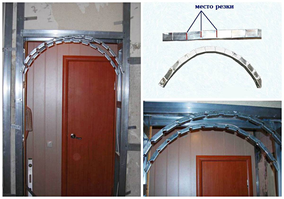 Дверная арка из гипсокартона | gipsokart.ru