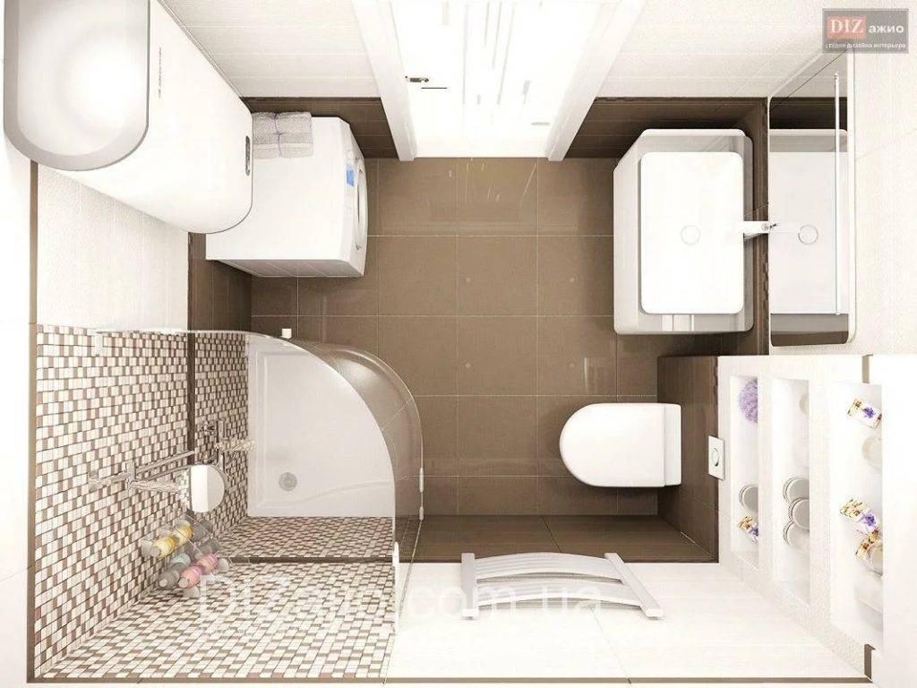 Ванная комната в хрущёвке. совмещённый санузел. | дизайния
