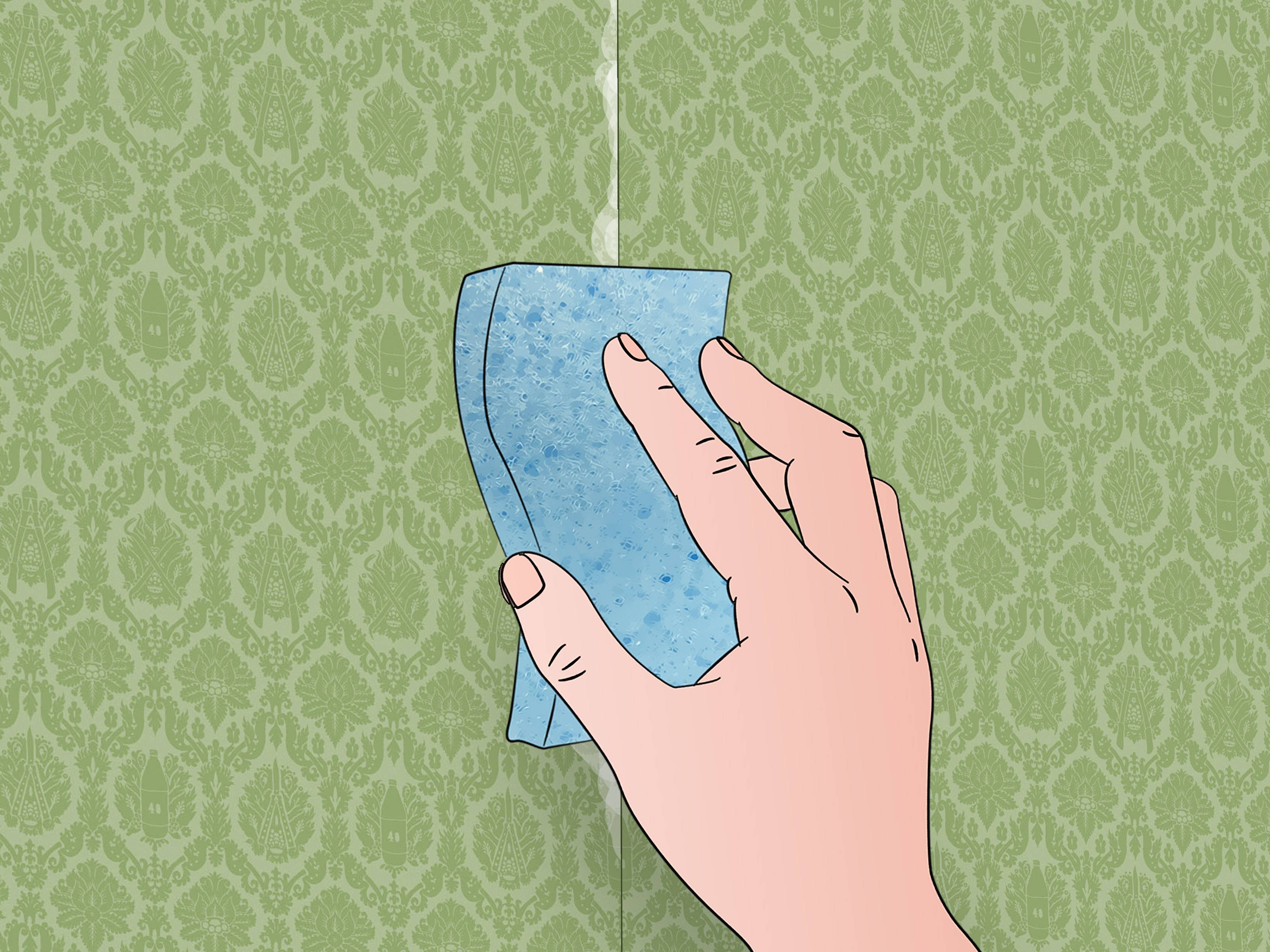 Как убрать пузыри на обоях после высыхания?