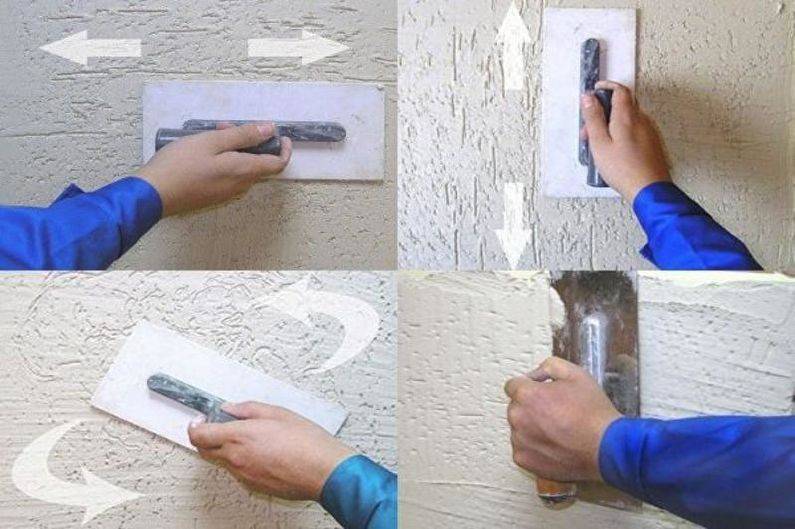 Фактурная штукатурка своими руками (видео): ваши стены эффектны как никогда