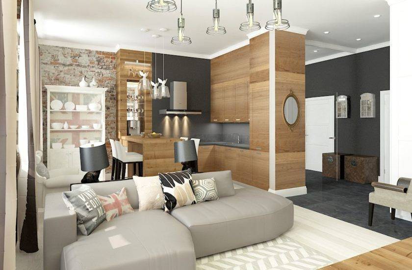 Дизайн проект однокомнатной квартиры: 50 советов для создания уюта