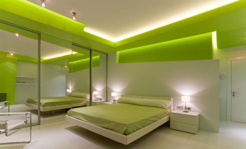 Зеленые обои в интерьере: 200+ (фото) дизайна для стен