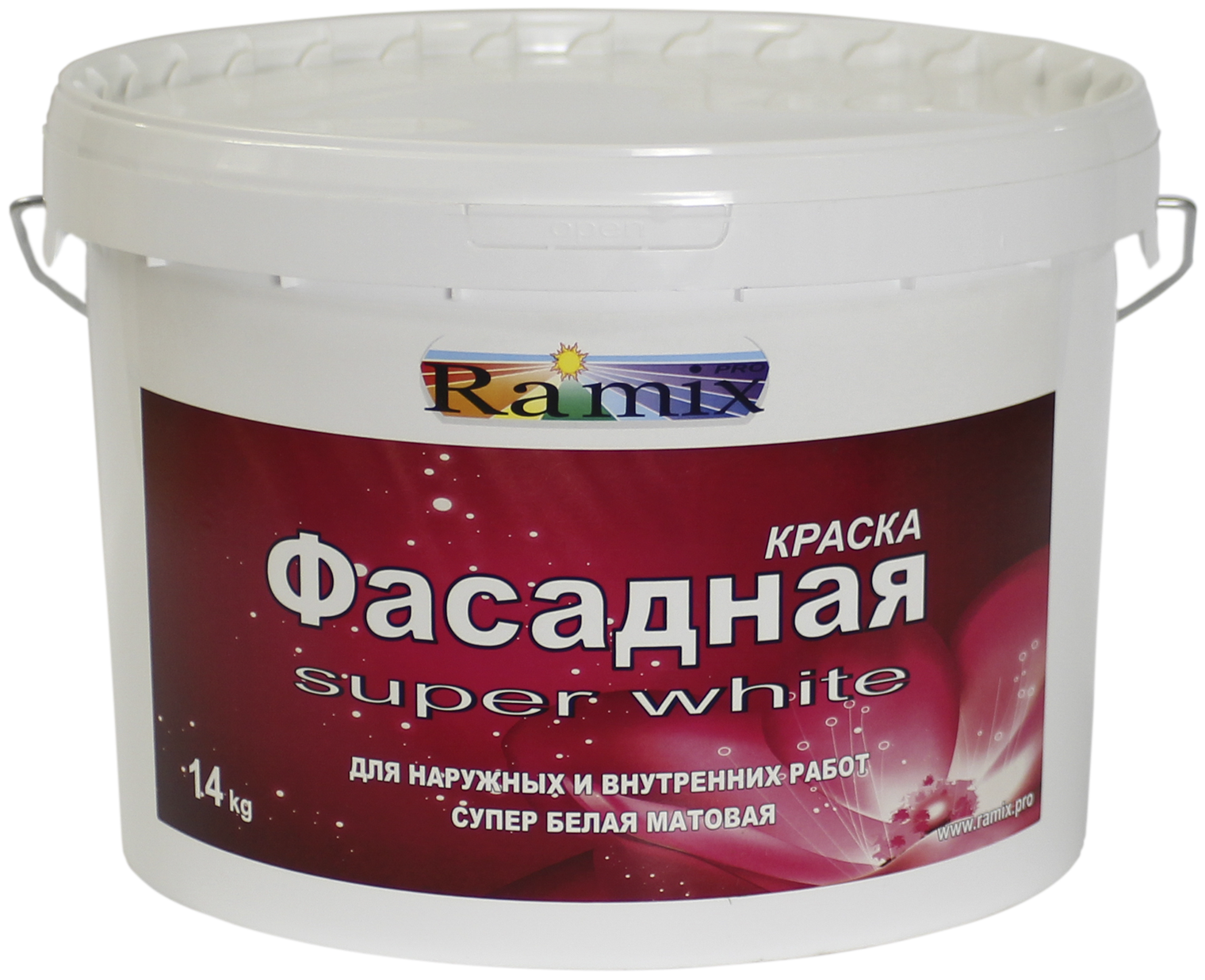 Краска фасадная морозостойкая для наружных работ по бетону
