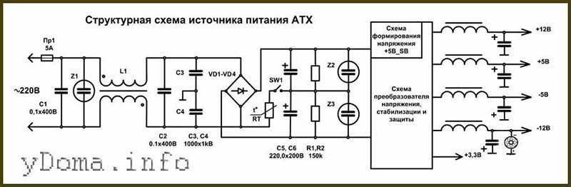 Cafs 4450 схема подключения