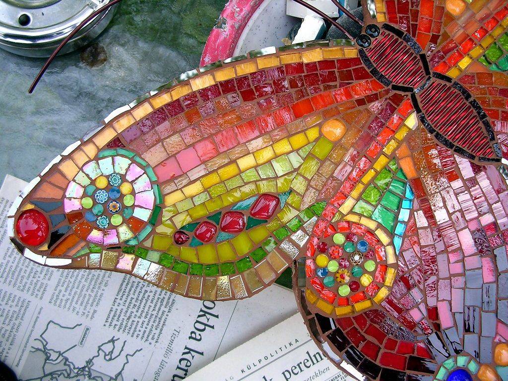 55 арт идей мозаики своими руками в саду и интерьере - «декор»