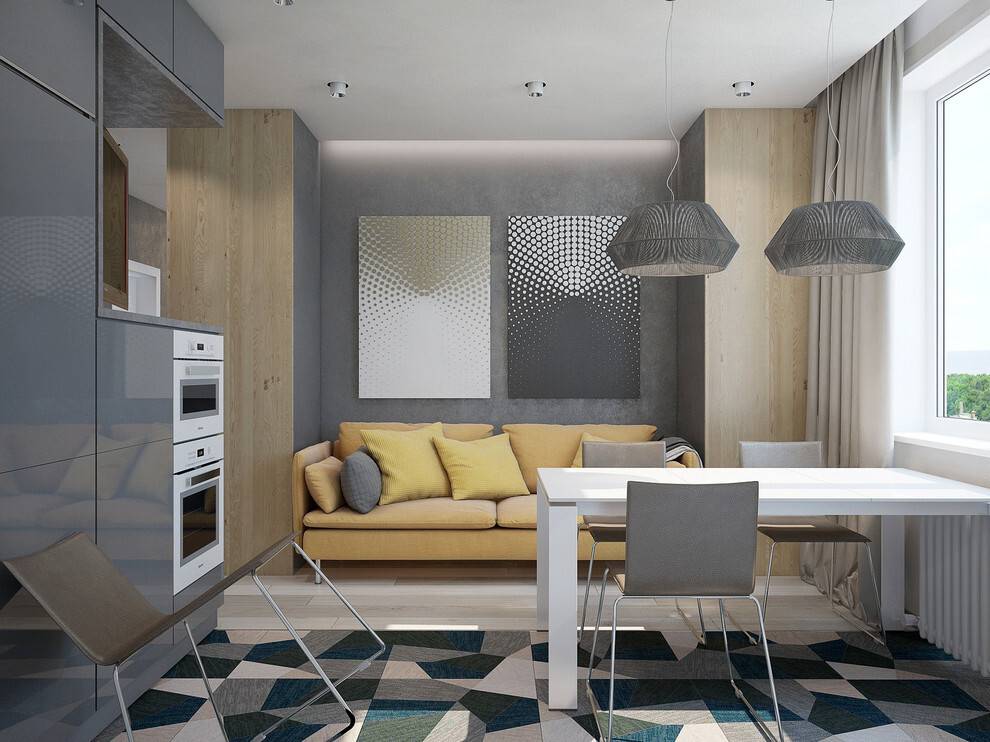 Дизайн квартиры-студии: 80 трендов для создания современного и мультифункционального интерьера