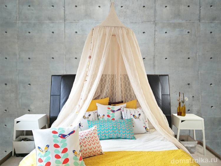 Кровать с балдахином: 90 идей царственной романтики в дизайне спальни (фото)