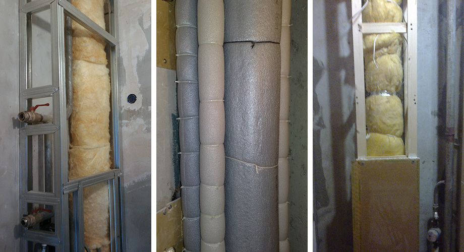 Шумоизоляция канализационного стояка в квартире: материалы и основные способы