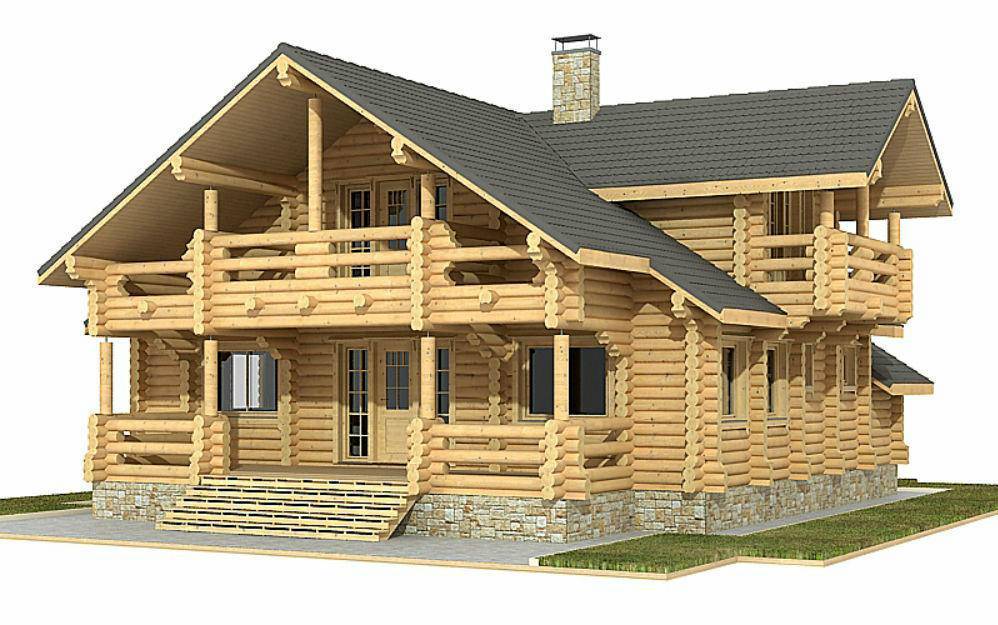 5 этапов строительства дома из оцилиндрованного бревна: проекты, цены и фото экологичного жилья — дом&стройка