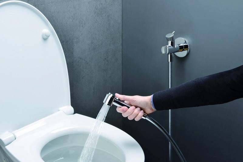 Гигиенический душ для унитаза со смесителем (60 фото): комфорт для всей семьи
