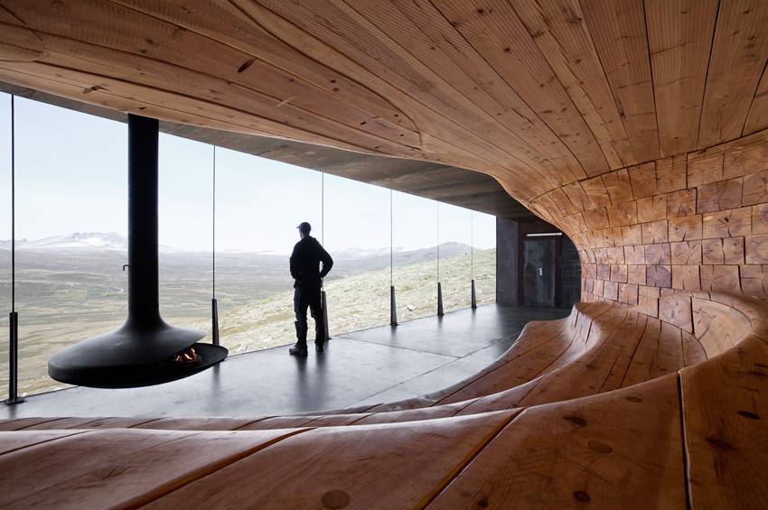 Норвежский интерактивный дом от бюро Snøhetta