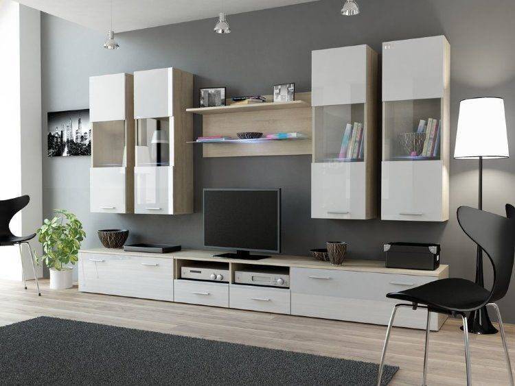 Модульная мебель для гостиной в современном стиле: виды и особенности моделей
