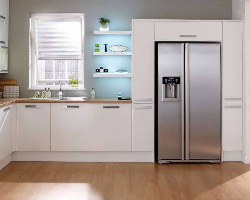 Где поставить холодильник на кухне: советы и рекомендации экспертов по размещению и оформлению холодильника (115 фото)