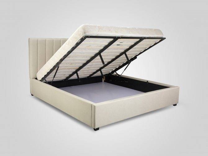 Кровать с подъемным механизмом – особенности выбора, типы конструкции и правила использования (125 фото)