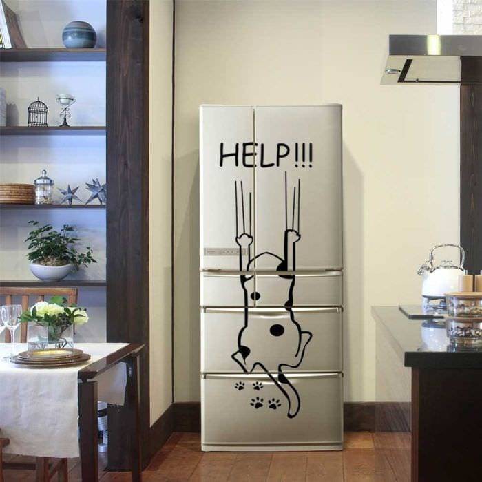 Как украсить холодильник своими руками