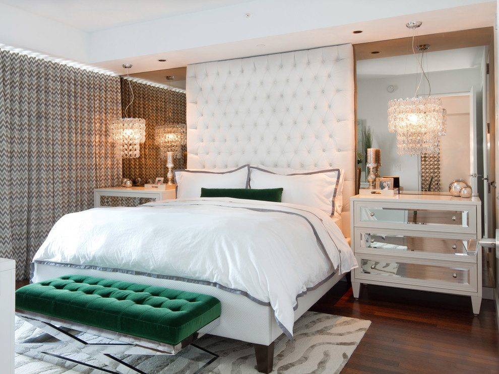 Спальня в стиле арт-деко (55+ фото): роскошь и уют