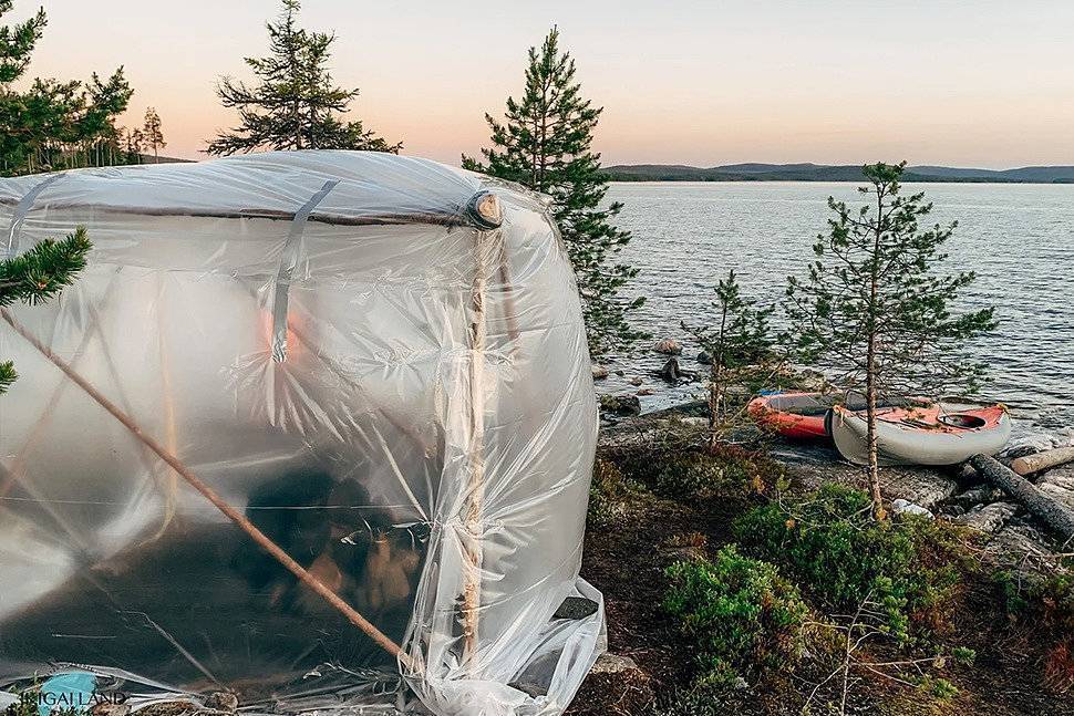 Палатка баня с печкой для туризма: переносная баня своими руками