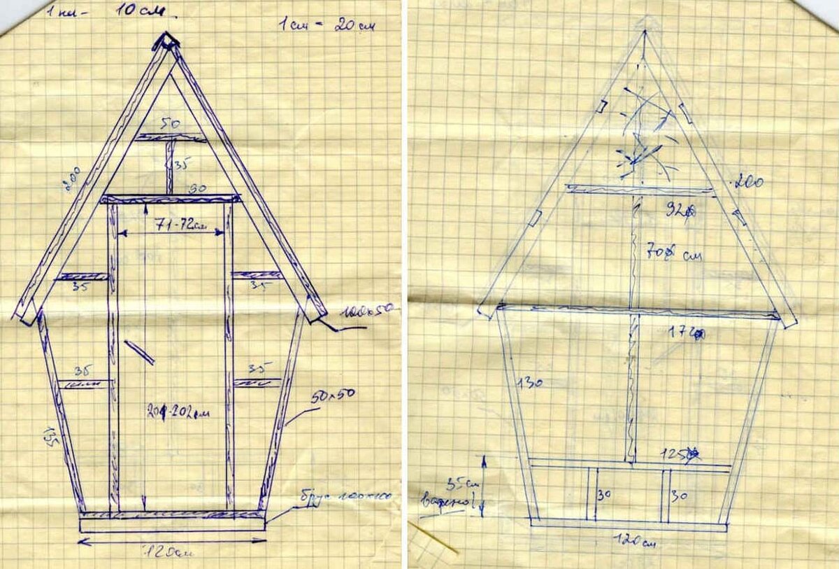 Как построить деревянный туалет на даче своими руками - инструкция и чертежи
