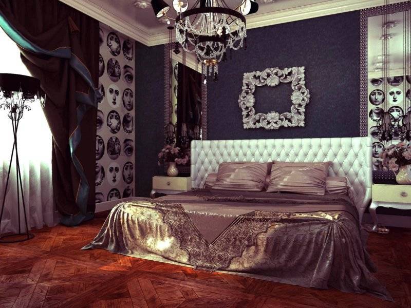 Спальни арт-деко — 125 фото лучших идей интерьера с описанием вариантов оформления дизайна
