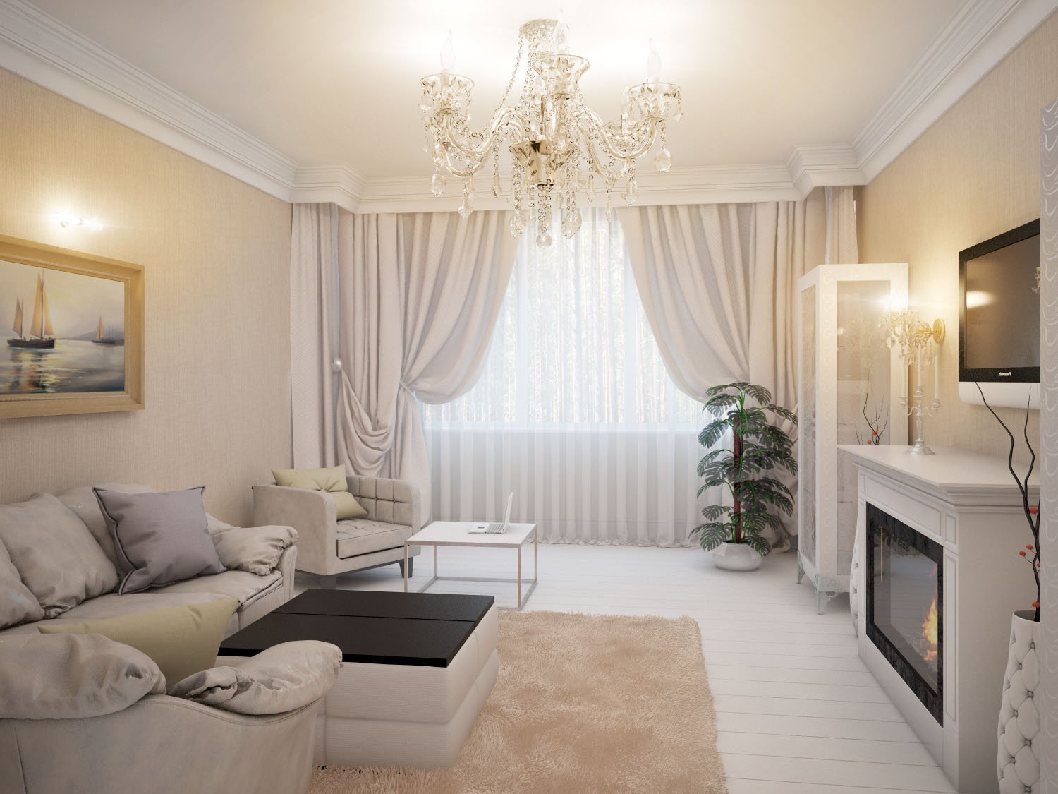 Гостиная в квартире: самые простые идеи и модные варианты оформления интерьера разных по размеру гостиных (150 фото)