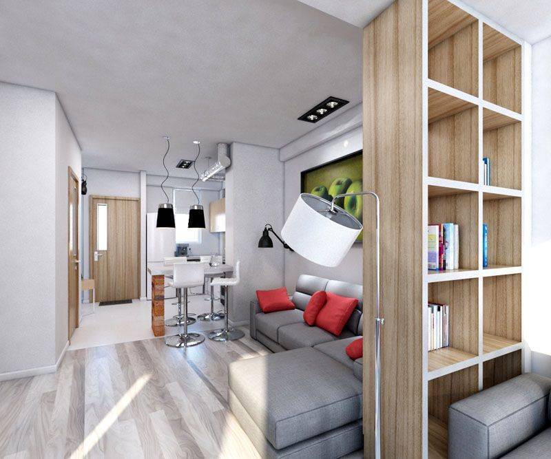 Советы по выбору дизайна однокомнатной квартиры